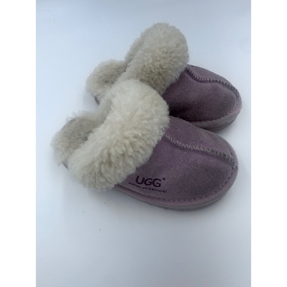 Kids Ultra Comfort Sole UGG Slippers - Pink / AU Kids 8-10 / EU 26-28 Sheepskin